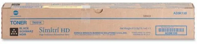 Main image of Konica Minolta A33K130 Black Toner Cartridge