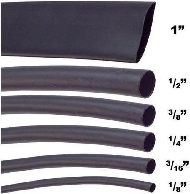 Alt view image 3 of 5 - XSCORPION HST316.1BK HEAT SHRINK TUBING(HST316BK) 3/16 100FT
