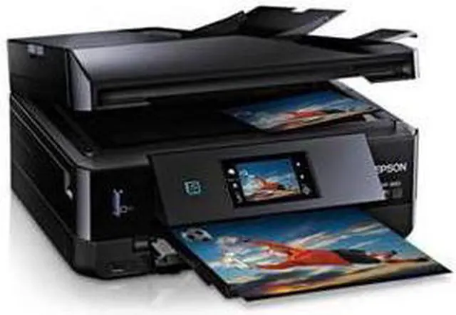 Alt view image 9 of 12 - Epson Expression Photo XP-860 (C11CD95201) Up to 9.5 ppm 5760 x 1440 dpi USB/Ethernet/Wireless Duplex All-in-One Inkjet Printer