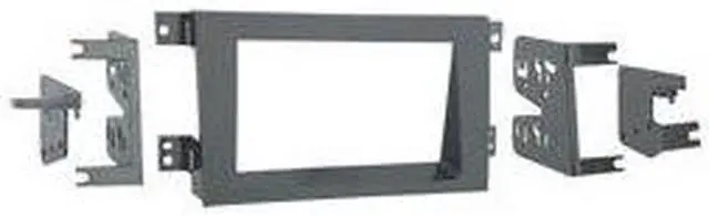 Alt view image 8 of 9 - 2005 - 2008 Honda Ridgeline Double DIN Stereo Installation Kit - 95-7870G - Gray