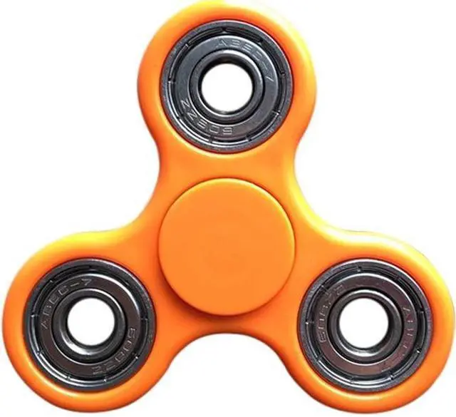 Main image of WorryFree Stress Relieving Fidget Spinner - Orange