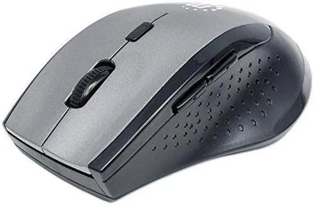 Main image of MANHATTAN 179379 Curve Wireless Optical Mouse (Gray/Black)