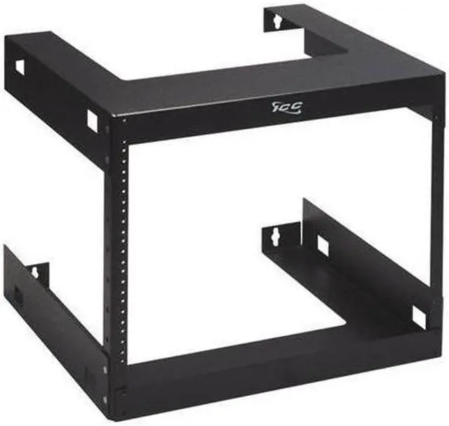Alt view image 4 of 12 - ICC ICCMSWMR08 RACK, WALL MOUNT, 18IN DEEP, 8 RMS