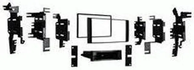 Main image of Metra 99-7624 Single/Double DIN Stereo Multi-Dash Kit for Select 2007-up Nissan