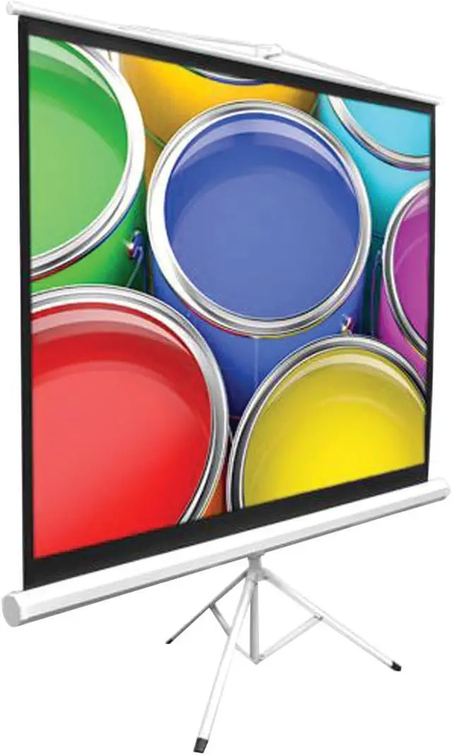 Main image of Pyle Home PRJTP42 Floor-Standing Portable Tripod Projector Screen (40)