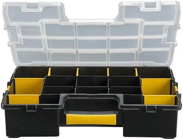 Alt view image 5 of 13 - STANLEY STST14027 14 Bin SORTMASTER® Parts Organizer (STST14027)