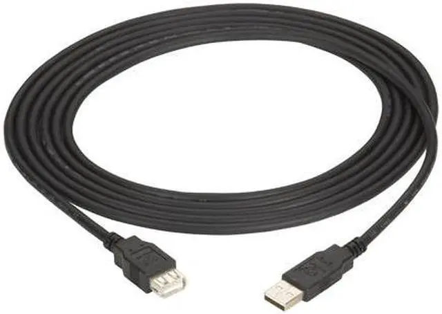 Alt view image 2 of 8 - BLACK BOX USB05E-0006 USB 2.0 EXT CBL TYPE-A M/TYPE-A F BK 6FT