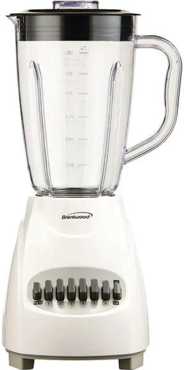 Alt view image 3 of 4 - Brentwood Home Kitchen 12-Speed Blender With 1.5 Liter Plastic Jar White