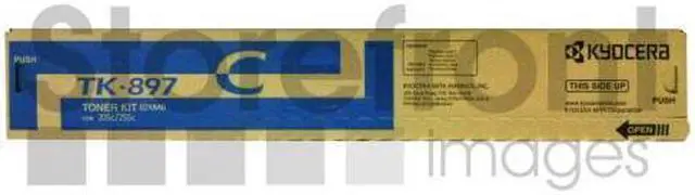 Alt view image 3 of 7 - Cyan Toner Cartridge for Kyocera TK-897C FS-C8520MFP, FS-C8525MFP, TASKalfa 205c, TASKalfa 255c, Genuine Kyocera Brand