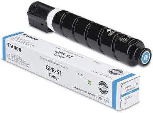 Alt view image 5 of 6 - Canon GPR-51 Toner Cartridge - Cyan