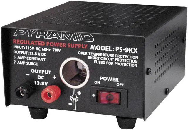 Main image of PYRAMID PS9KX POWER SUPPLY PYRAMID FULLY REGULATED
