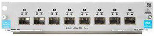 Main image of HP 8 Ports 1G 10GbE SFP plus MACsec v3 zl2 Network Switches