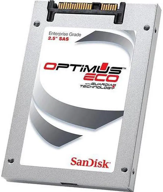Alt view image 5 of 5 - SanDisk Optimus Eco SDLLOCDR-020T-5CA1 2.5" 2TB SAS 6Gb/s eMLC Enterprise Solid State Disk
