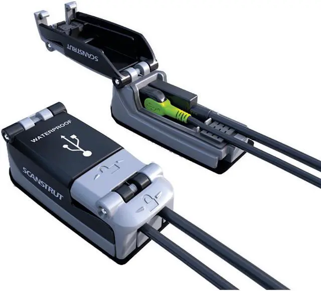 Main image of SCANSTRUT ROKK CHARGE PLUS  WATERPROOF USB SOCKET SC-USB-02