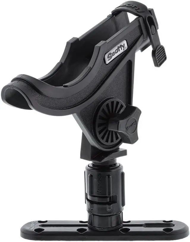 Alt view image 4 of 10 - SCOTTY 282 BAITCASTER ROD HOLDER W/ GEARHEAD & 4" TRACK