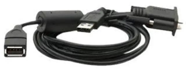 Alt view image 2 of 4 - Honeywell VM1052CABLE Thor: Usb Y Cbl. D9 Male-Usb-A Plug 6' (Host) & Usb-A Socket .5'