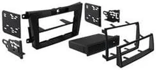 Alt view image 3 of 5 - Metra 99-7508 Single DIN/Double DIN Installation Kit for 2007-2008 Mazda CX7 (Black)