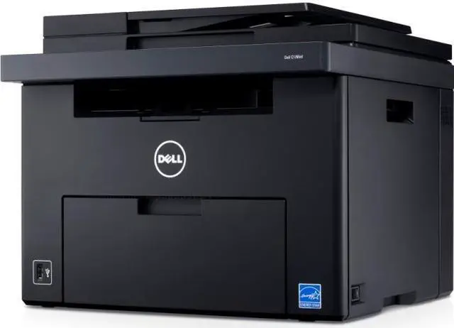 Alt view image 9 of 14 - Dell C1760nw Workgroup Up to 15 ppm 600 x 600 dpi Color Print Quality Color Ethernet (RJ-45) / USB LED Printer