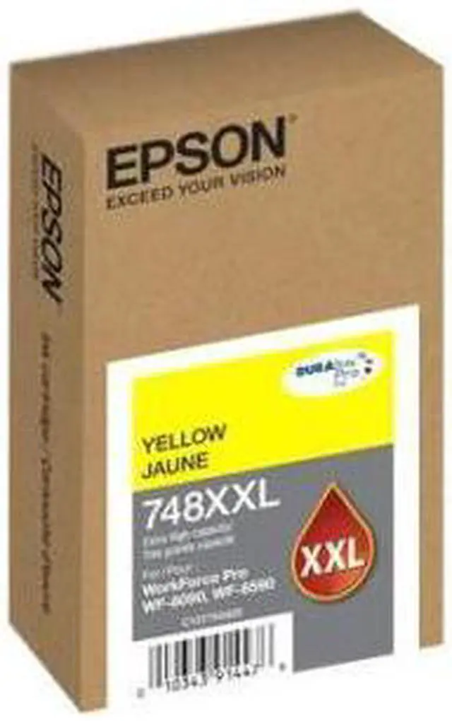 Main image of EPSON PRINT T748XXL420 T748 YELLOW INK CARTRIDGE