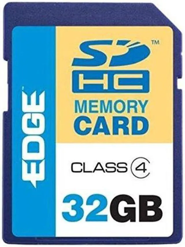 Alt view image 2 of 3 - EDGE Tech 32GB Secure Digital High Capacity (SDHC) Card - Class 4