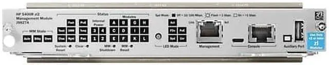 Alt view image 4 of 16 - HPE 5400R zl2 Management Module