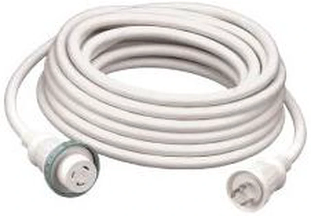 Main image of HUBBELL HBL61CM03W 30A 25 FOOT WHITE SHORE CORD