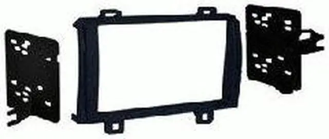 Alt view image 2 of 6 - Metra 95-8224 Double DIN Installation Dash Kit for 2009 Toyota Matrix and Pontiac Vibe