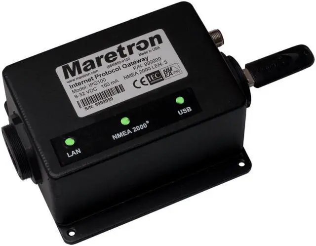 Alt view image 2 of 7 - MARETRON IPG100 INTERNET  PROTOCOL GATEWAY IPG100-01