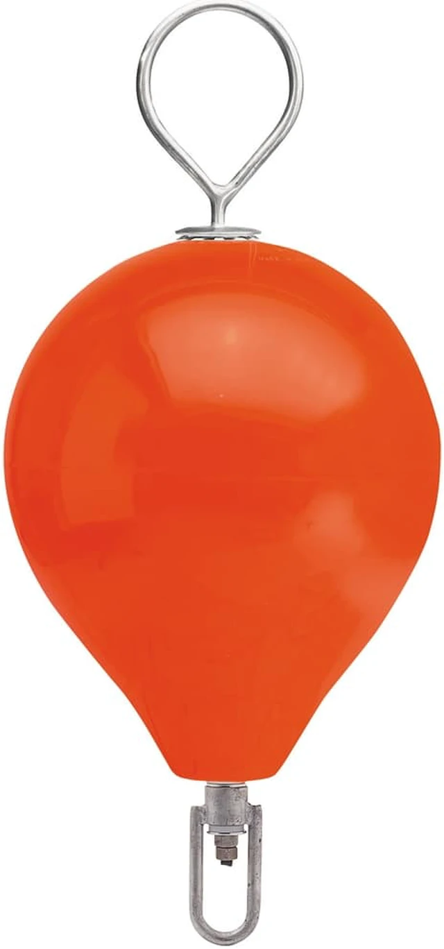 Main image of POLYFORM US POLYFORM MOORING BUOY W/ SS 13.5" DIAMETER RED CM-2SS-RED