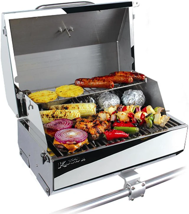 Main image of KUUMA PRODUCTS KUUMA 216 ELITE GAS GRILL 216" COOKING SURFACE STAINLESS 58155