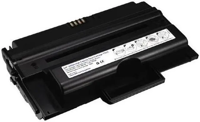 Alt view image 6 of 8 - Dell 331-0611  YTVTC Toner Cartridge for Dell 2355dn Laser Printer; Black