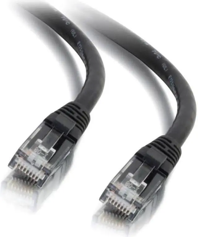 Alt view image 4 of 6 - C2G 03981 2FT CAT6 SNAGLESS UNSHIELDED (UTP) ETHERNET NETWORK PATCH CABLE - BLACK