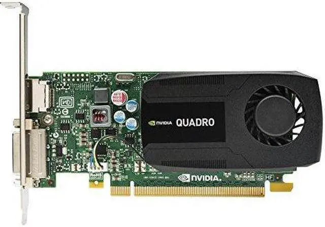Alt view image 3 of 6 - HP Quadro K420 Graphic Card - 2 GB DDR3 SDRAM - PCI Express 2.0 x16 - Low-profile - Single Slot Spac - N1T07AT