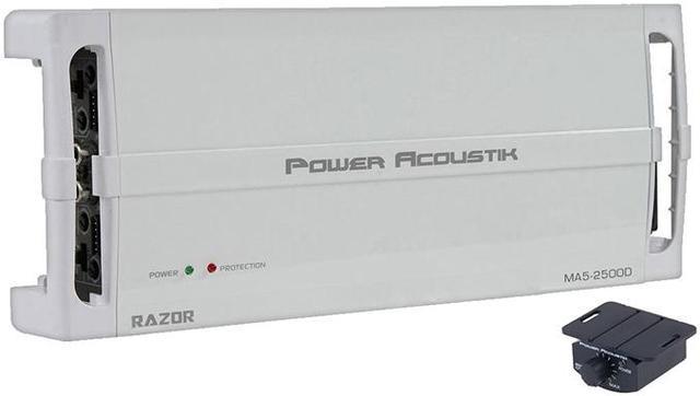 POWER ACOUSTIK MA5-2500D Power Acoustik Marine 5 Channel Amplifier 2500W MAX