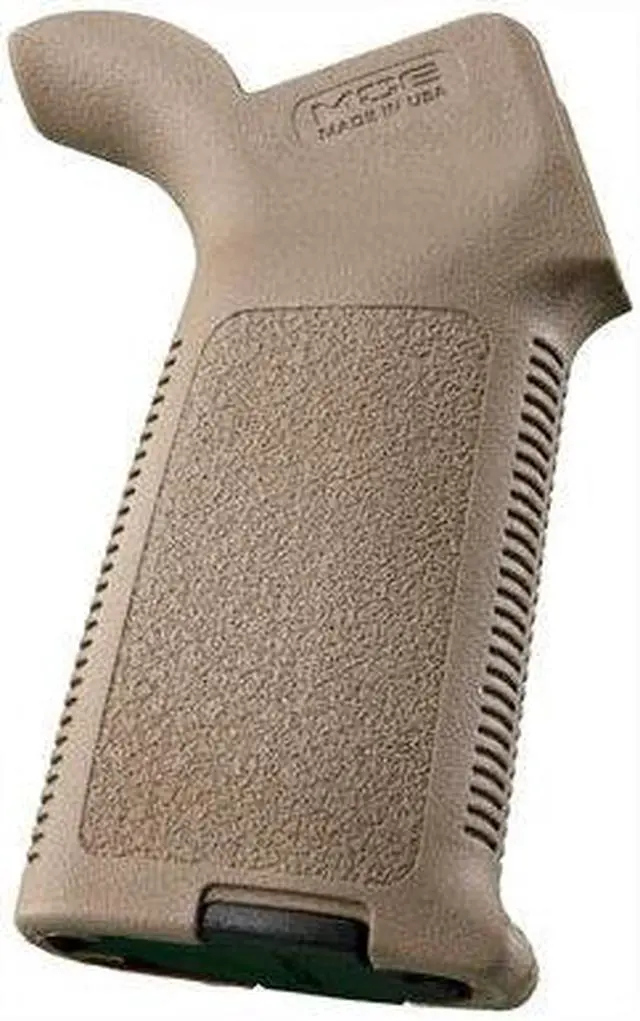 Alt view image 4 of 5 - Magpul Industries MOE Grip, Fits AR Rifles, Flat Dark Earth MAG415-FDE