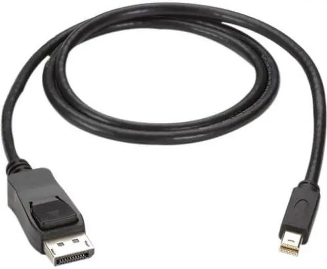 Alt view image 2 of 4 - Black Box - DisplayPort cable - Mini DisplayPort male to DisplayPort male - 15 ft black