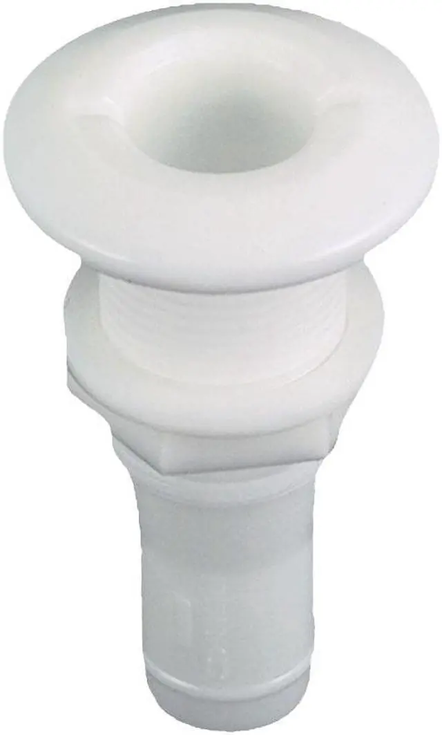 Main image of PERKO 1/2" THRU-HULL FITTING F/ HOSE PLASTIC 0328DP4