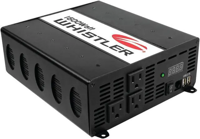 Alt view image 3 of 4 - Whistler XP1600i 1600-Watt Power Inverter