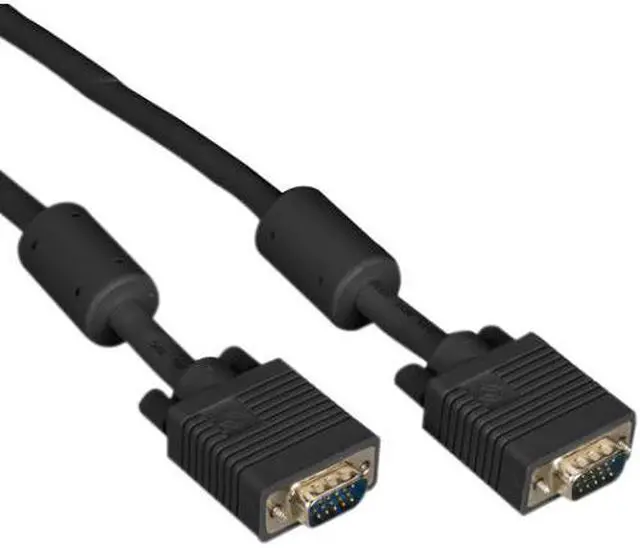 Alt view image 4 of 8 - Black Box VGA Video Cable with Ferrite Core Black Male/Male 5-ft. (1.5-m)