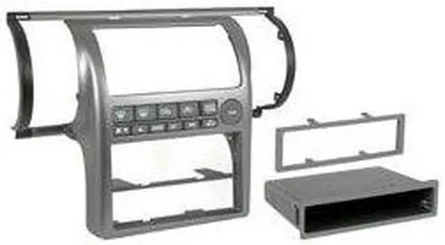 Alt view image 5 of 10 - METRA 99-7604 SINGLE / DOUBLE DIN INSTALLATION KIT FOR 2003 - 2004 INFINITI G35