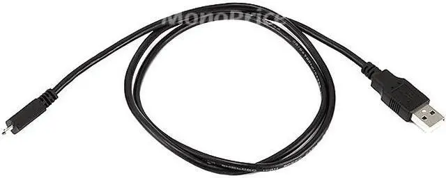 Alt view image 3 of 12 - Monoprice USB 2.0 Cable - 3 Feet - Micro USB / Micro-B 2.0 A Male to 5pin Male 28/28AWG Cable compatible with Samsung Galaxy , Note , Android, LG , HTC One,Nexus, Tablets and More!