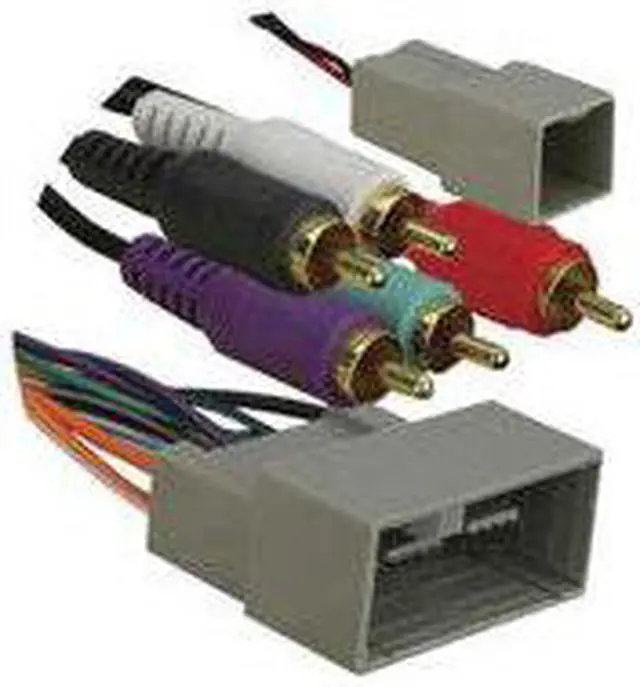 Alt view image 4 of 8 - METRA 70-1730 HONDA 2008 - UP HEAD UNIT WIRING HARNESS W/ AMP SOUND SYSTEM NEW