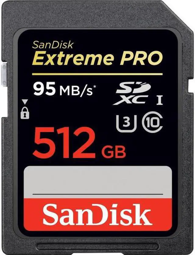 SANDISK SDSDXP-512G-A46 512GB Extreme Pro SDXC - Newegg.com