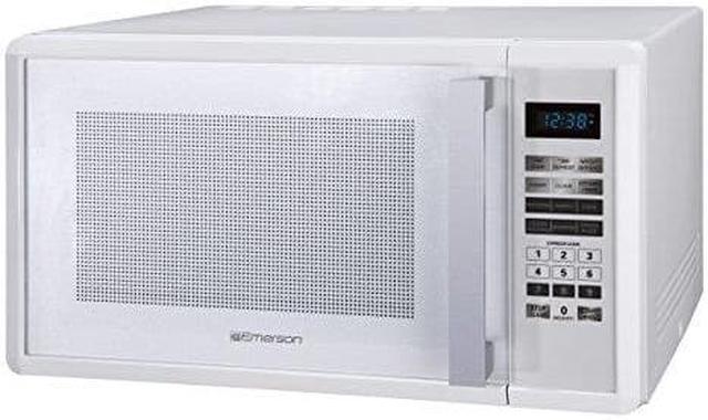 Alt view image 5 of 5 - Emerson - MW1188W - Emerson 1.1 CU. FT. 1000 Watt, Touch Control, White Microwave Oven - Single - 1.10 ft Main Oven -