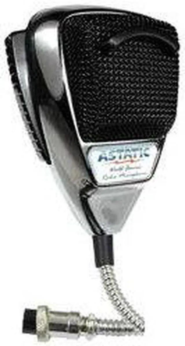 Main image of ASTATIC TM 302-10187 636L NOISE CANCELING 4-PIN CB MICROPHONE  CHROME EDITION