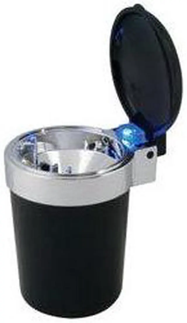 Main image of RoadPro RPVE-649LA Self-Extinguishing Ashtray with Blue Led Light