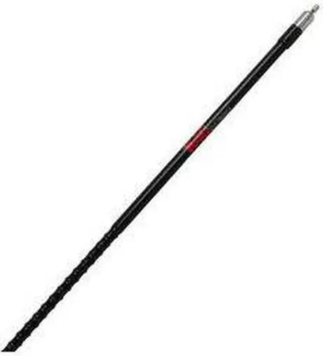 Alt view image 2 of 12 - 3' Superflex Tunable Fiberglass CB Whip Antenna - 1000 Watts  Black