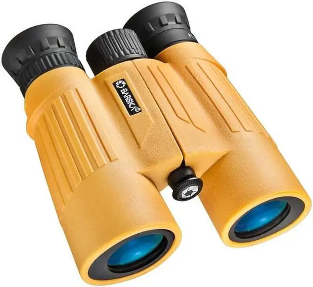 Alt view image 9 of 20 - Barska AB11092 10x30 Floatmaster Yellow Binoculars