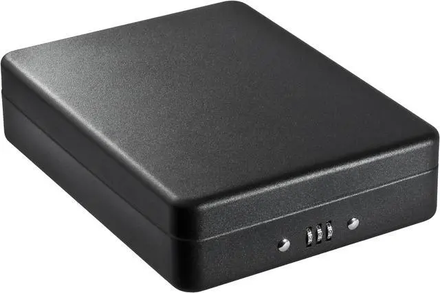 Alt view image 3 of 11 - Barska Combination Compact Lock Box Black Combination Compact Safe