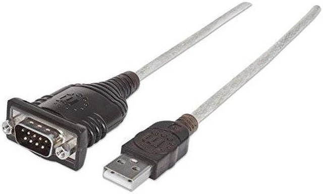Alt view image 3 of 6 - Manhattan Usb To Serial Converter - 6' = Prolific Pl-2303Ra Chip
